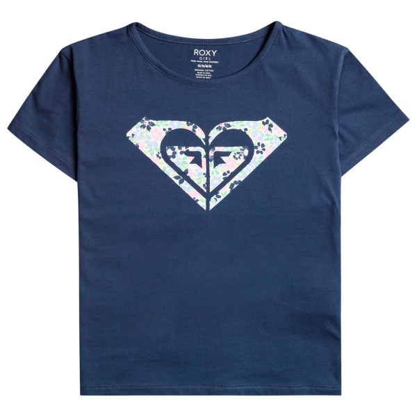 Roxy - Kid's Day And Night A S/S - T-Shirt Gr 10 Years;12 Years;14 Years;16 Years;4 Years;6 Years;8 Years blau;weiß von Roxy