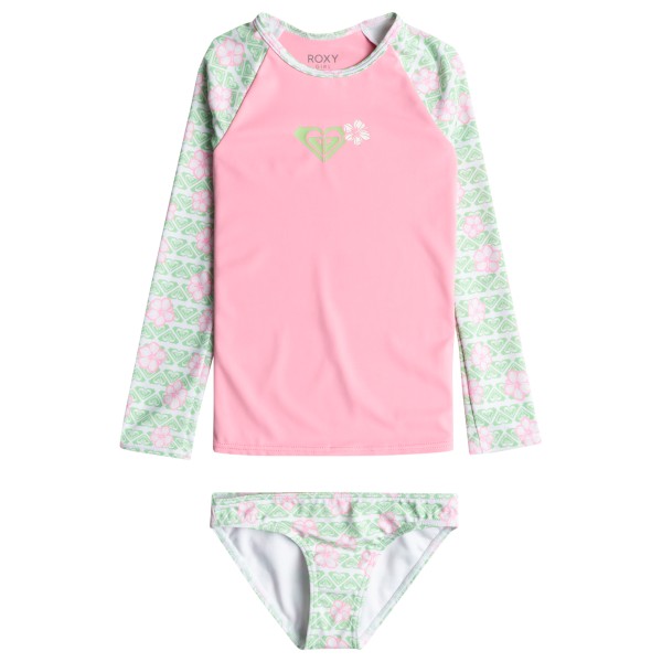 Roxy - Kid's Hibiline L/S Lycra Set - Lycra Gr 2 Years;3 Years;4 Years;5 Years;6 Years;7 Years rosa von Roxy