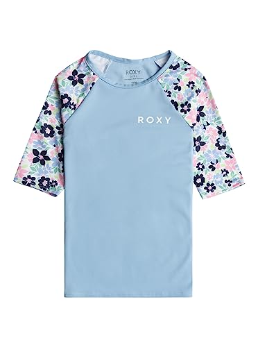 Roxy Kurzärmliges Surf-T-Shirt mit UPF 50 für Mädchen 6-16 Violett von Roxy