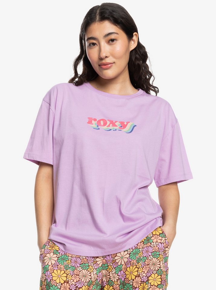 Roxy Print-Shirt Sand Under The Sky - Übergroßes T-Shirt für Frauen von Roxy