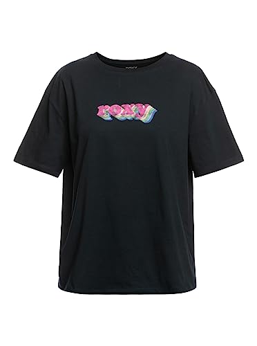 Roxy Sand Under The Sky - Übergroßes T-Shirt für Frauen Schwarz von Roxy
