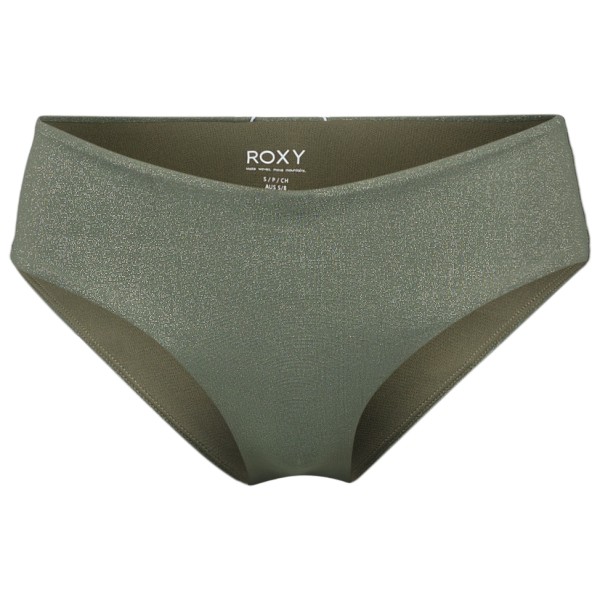 Roxy - Women's Shiny Wave Bikini - Bikini-Bottom Gr L;M;S;XS;XXL oliv von Roxy