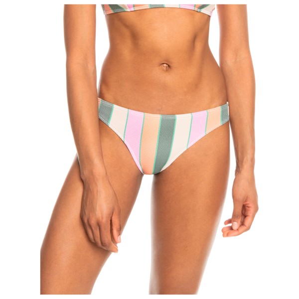 Roxy - Women's Vista Stripe Bikini - Bikini-Bottom Gr XL orange von Roxy
