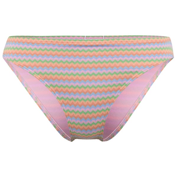 Roxy - Women's Wavy Stripe Moderate Bottom - Bikini-Top Gr XS orange von Roxy