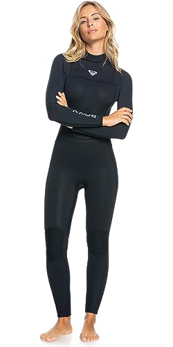 Roxy Womens Prologue 4/3mm GBS Back Zip Wetsuit ERJW103154 - Black Roxy Womens Size - US 2 - Roxy Womens Size - US 2 von Roxy