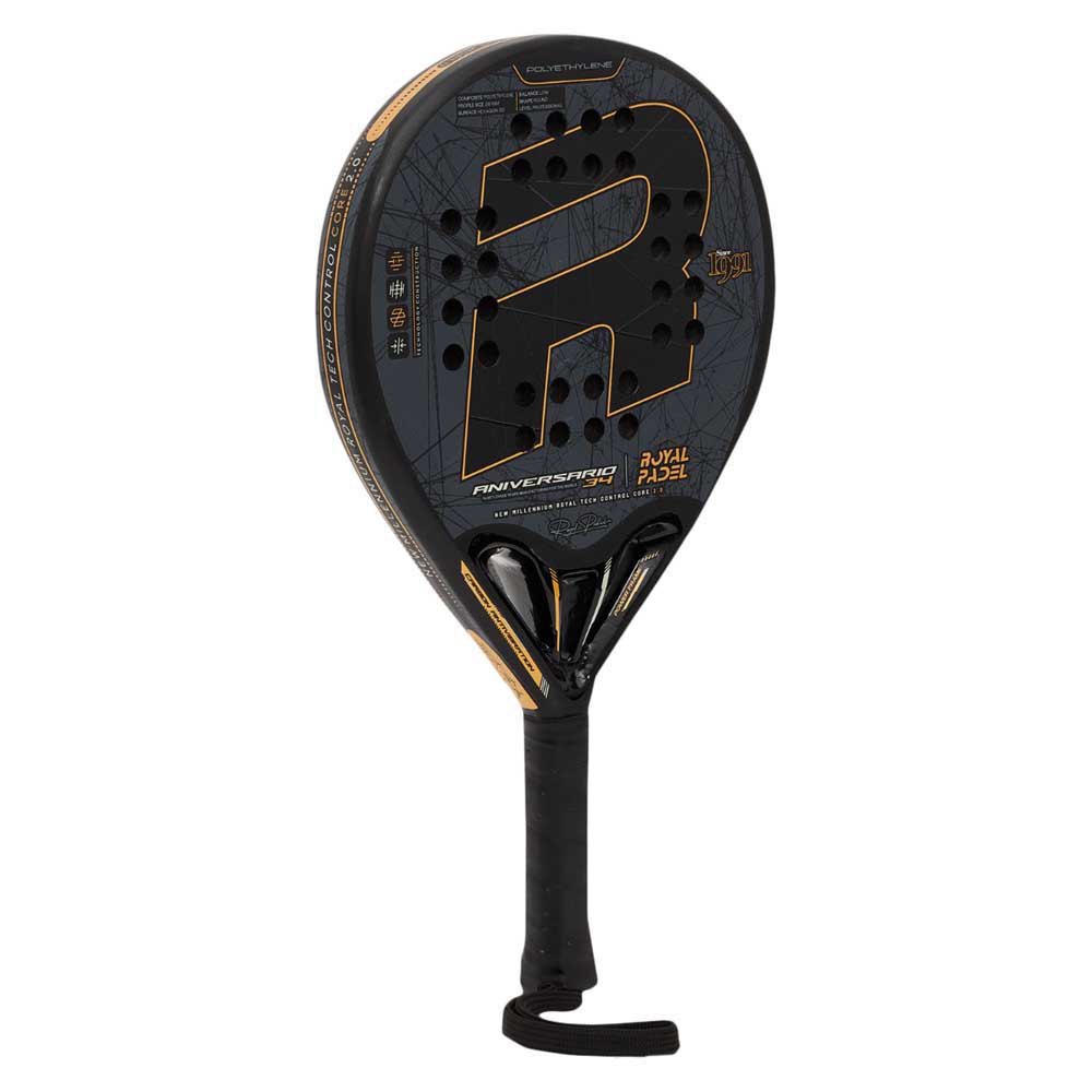 Royal Padel Rp 34 Aniversario Poly 2024 Padel Racket Golden von Royal Padel