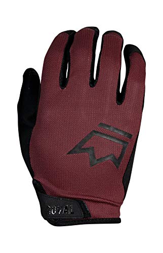 Royal Racing Quantum Gloves Handschuhe, Plum Red/Black, Größe S von Royal Racing