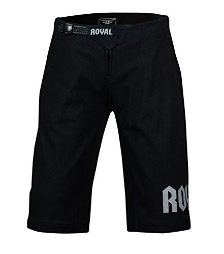 Royal Racing Racing Racing Shorts Unisex Erwachsene, Schwarz meliert, FR: M (Größe Hersteller: M) von Royal Racing