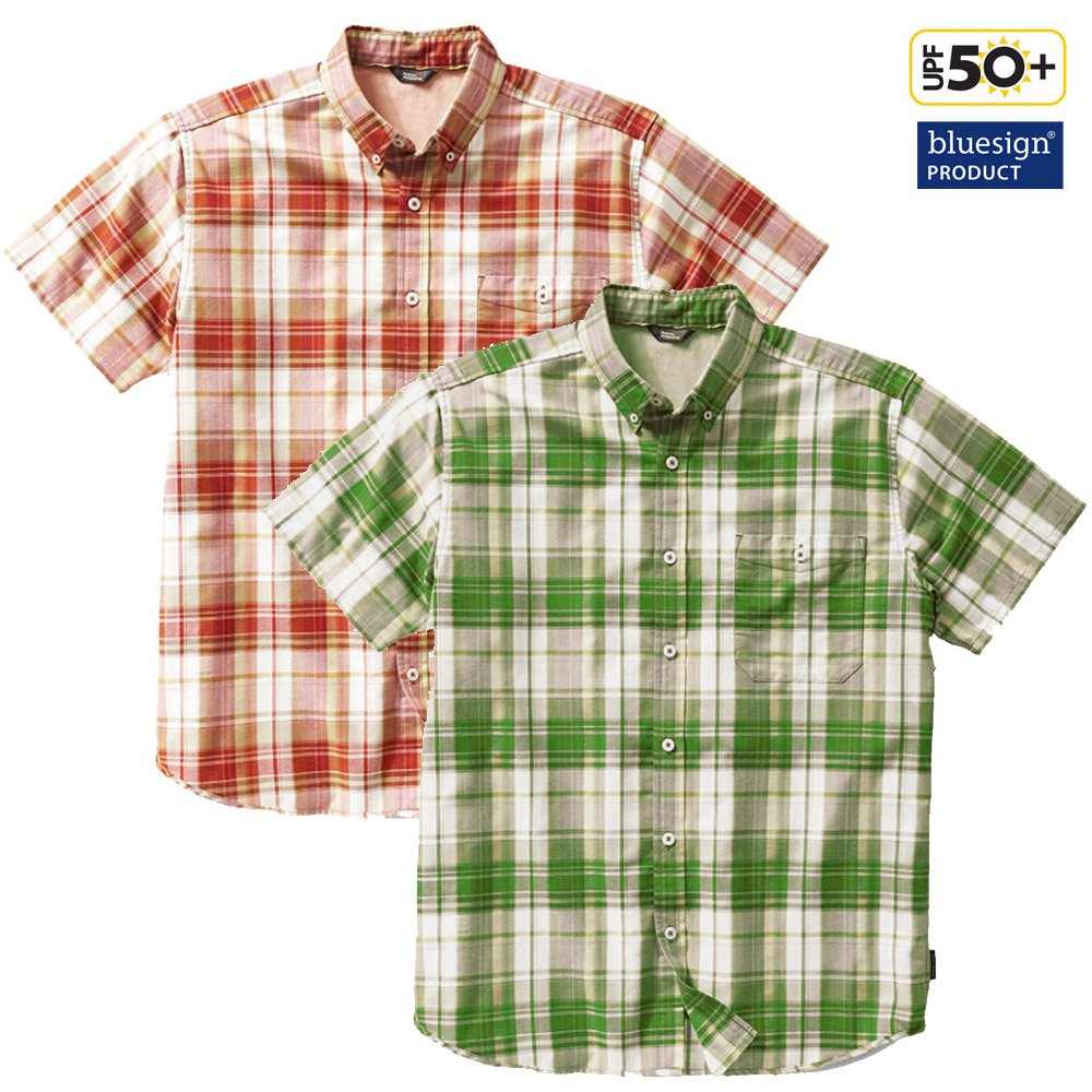 Royal Robbins - kurzarm Outdoor- Funktionshemd  - Go Every Oxford Plaid SS - Herren von Royal Robbins