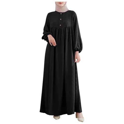 gebetskleidung, Abaya Damen Baumwolle Set Sommer Frühling Gebetskleid Burka Große Größe Für Frauen Kleidung Abaya-Set Lang Muslim Hijab-Kleid Elegant mit Kopftuch Gebetskleidung Muslimische Islam von RuFengz