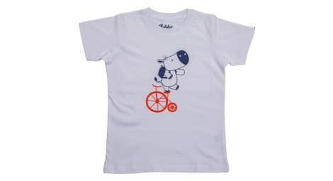 rubb r hippo kurzarm t shirt weis kinder von Rubb'r