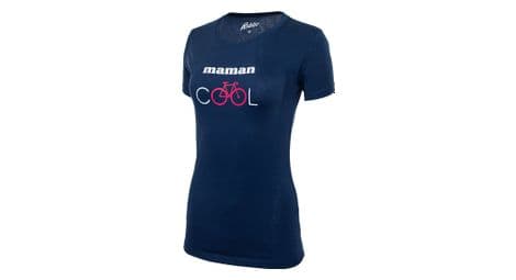 rubb r maman blau damen kurzarm t shirt von Rubb'r