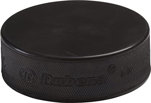 Rubena Unisex – Erwachsene PUCK-6600001 Eishockey Puck, schwarz, 1size von Rubena