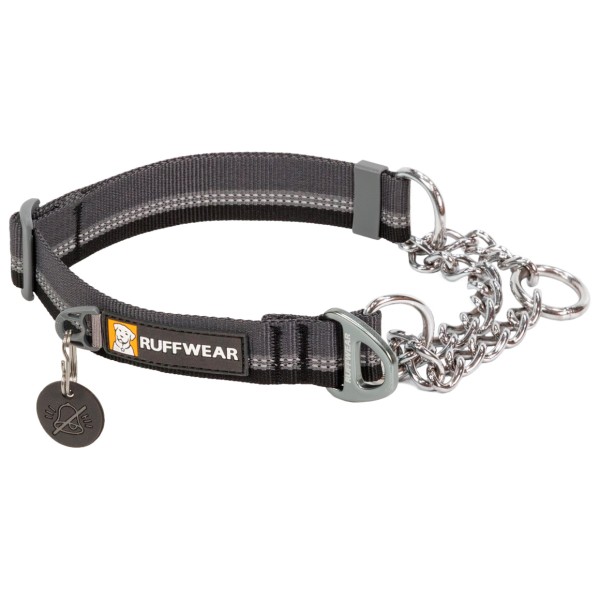 Ruffwear - Chain Reaction Collar - Hundehalsband Gr 28-36 cm basalt gray von Ruffwear