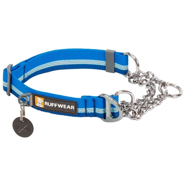 Ruffwear - Chain Reaction Collar - Hundehalsband Gr 28-36 cm blau von Ruffwear