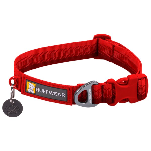 Ruffwear - Front Range Collar - Hundehalsband Gr 28-36 cm rot von Ruffwear
