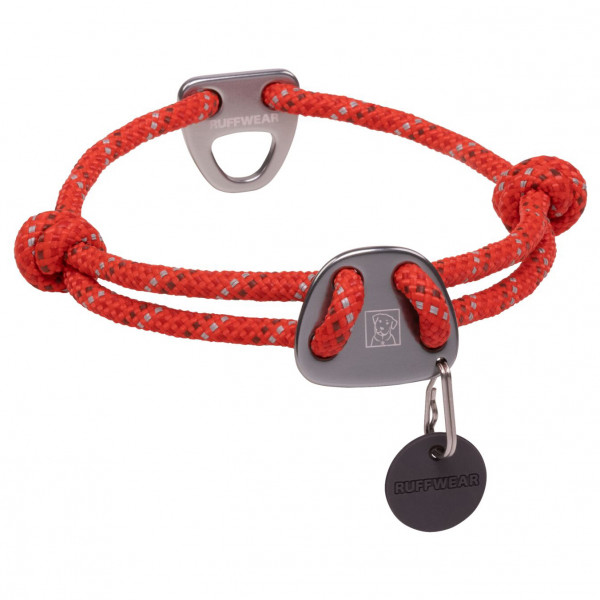 Ruffwear - Knot-A-Collar - Hundehalsband Gr 36-51 cm rot von Ruffwear