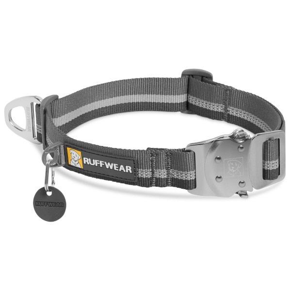 Ruffwear - Top Rope Collar - Hundehalsband Gr 28-36 cm granite gray von Ruffwear