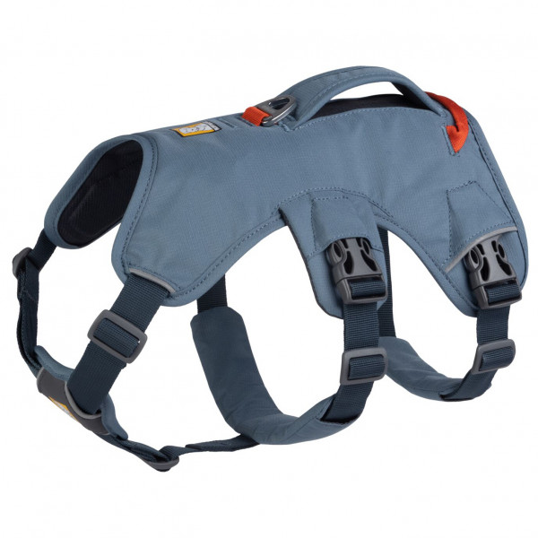Ruffwear - Web Master Harness - Hundegeschirr Gr M - Chest: 69-81 cm blau von Ruffwear