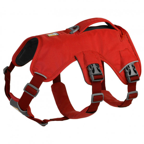Ruffwear - Web Master Harness - Hundegeschirr Gr M - Chest: 69-81 cm rot von Ruffwear