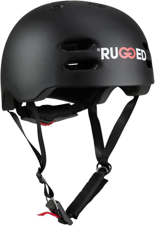 Rugged Stuntscooter Rugged Fahrrad BMX Dirt Stunt-Scooter Skate E-Scooter Helm Leicht von Rugged