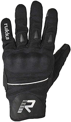 Rukka Airium 2.0 Motorrad Handschuhe (Black,14) von Rukka