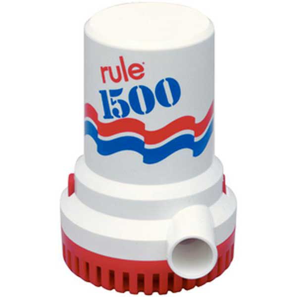 Rule Pumps 1500 Pump Rot,Weiß von Rule Pumps