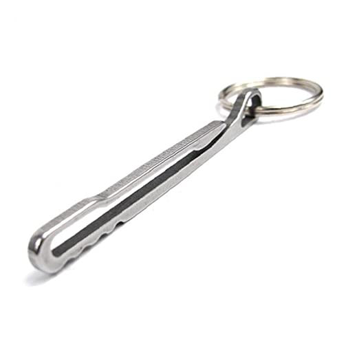 Ruluti 1pc Stainless Steel Pocket Suspension Clip EDC Keys Tools Keychain 10kg Load Holder Multi-Function Tool Lock Hook von Ruluti