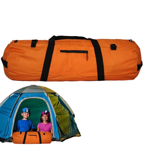 Rurunklee Duffel Reise-Sportausrüstungstasche, Zeltzubehör-Zelttasche | Leichte Reisezelttasche - Tragbare Zelttasche mit Reißverschluss, faltbar und Doppelgriff-Design für Zelttaschen, von Rurunklee