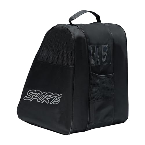 Rurunklee Schlittschuhtasche, Inliner-Tasche für Erwachsene und Kinder, Eishockey-Bag, ideal für Rollschuhe und Eislaufschuhe von Rurunklee