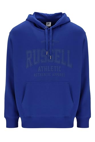 Russell Athletic A30142-B5-216 Russell-Pull Over Hoody Sweatshirt Herren Sodalite Blue Größe XXL von Russell Athletic