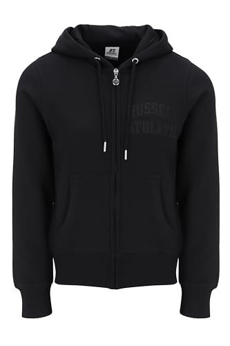 Russell Athletic A31002-IO-099 ABI-Zip Through Hoody Sweatshirt Damen Pearl Größe S von Russell Athletic