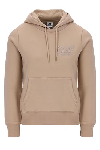 Russell Athletic A31142-N6-521 MONI-Pull Over Hoody Sweatshirt Damen Dusty ORANGE Größe XL von Russell Athletic