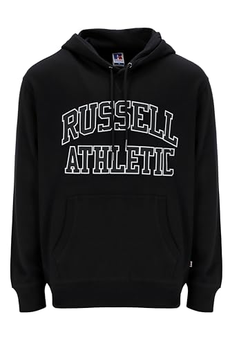 Russell Athletic Iconic2-Pull-Over Hoody Sweatshirt Schwarz von Russell Athletic