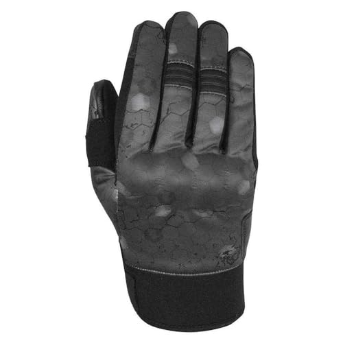 Rusty Stitches Gloves Clyde V2 Hex Grey (08-S) von Rusty Stitches