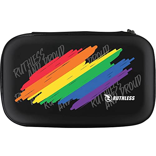 Ruthless Dart-Etui | Pride EVA Rainbow | für 2 Dartpfeile von Ruthless