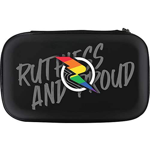 Ruthless Darts Case | Pride EVA Logo | Hält 2 Sets Dartpfeile von Ruthless