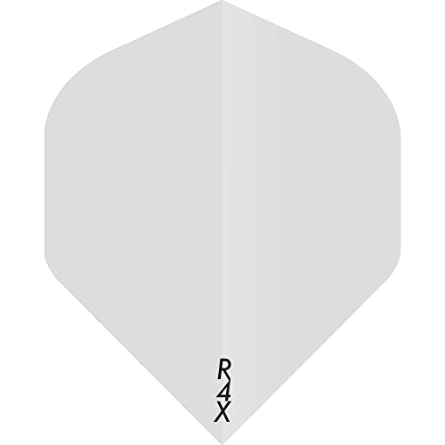 Ruthless RX Transparente R4X Dart-Flights, extra stark, 100 Mikron, Standard Nr. 2, transparent, 3 Sets mit je 3 Flights (3XF3486) von Ruthless