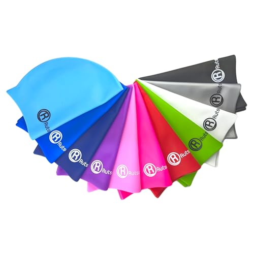 Rutscherlebnis Silicone Cap - Hochwertige Silikon-Badekappe in Blau für Damen & Herren von Rutscherlebnis