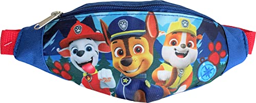 Paw Patrol Little Boy Bauchtasche für Kinder, Handytasche, Blau-Rot, Small von Ruz