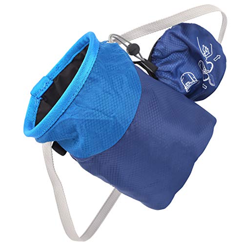 Kletternder Magnesiumpulver-Kreidebeutel Für Outdoor-Bergsteigen – Unverzichtbare rutschfeste Ausrüstung Für Verbesserten Halt Und Leistung(Blau) von RvSky