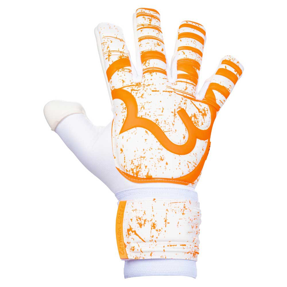 Rwlk Picasso Line Goalkeeper Gloves Weiß,Orange 10 von Rwlk
