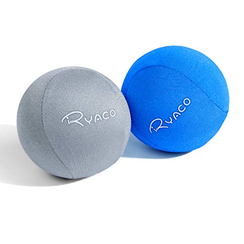 Ryaco Antistress-Bälle, 2er-Set, Handtrainer, Knetball, Fingergymnastik-Ball, Stressbewältigung von Ryaco