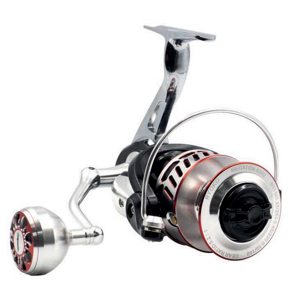 Ryoko Megaton Jigging Reel Silber 4000 von Ryoko