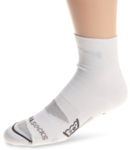 Rywan Damen R1077 Bi Climasocks Marathon Running Doppellagige Anti-Blasen Laufsocken, White, 38-40 von Rywan