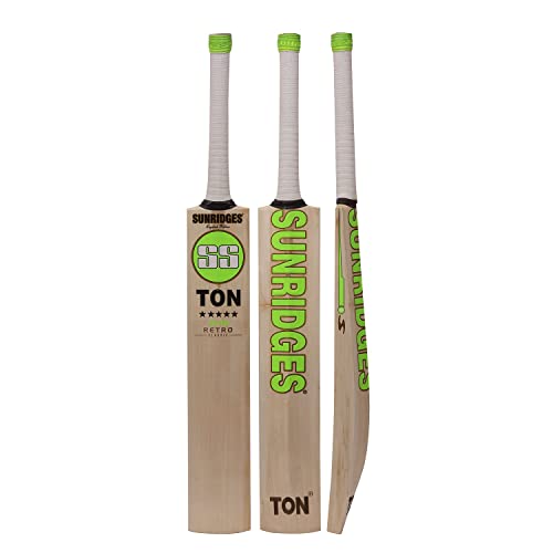 SS Unisex-Adult Retro Elite Kricket Schläger, Beige, Größe 4 von SS