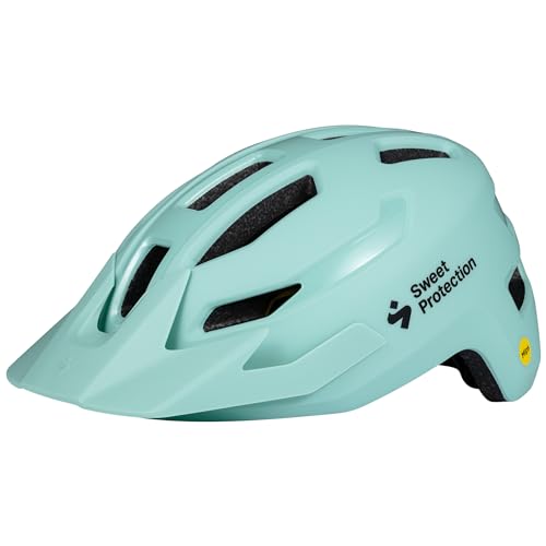 Sweet Protection Unisex-Youth Ripper MIPS Helmet Jr, Misty Turquoise, 48/53 von S Sweet Protection