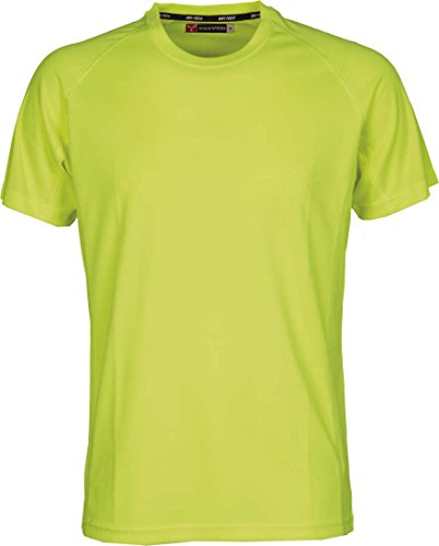 S.B.J - Sportland Kinder Funktionsshirt/Laufshirt/Sportshirt Performance T-Shirt gelb, Gr. L von S.B.J - Sportland