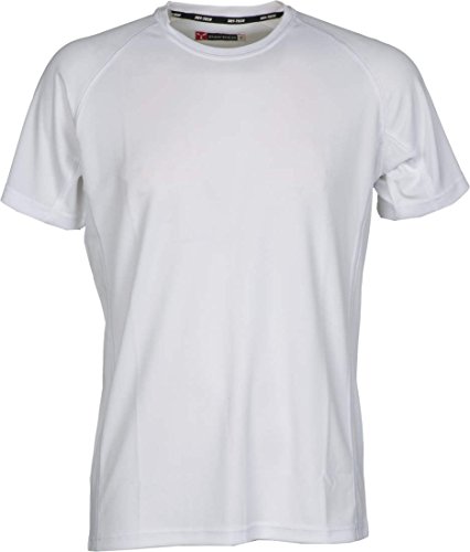 S.B.J - Sportland Kinder Funktionsshirt/Laufshirt/Sportshirt Performance T-Shirt weiß, Gr. XL von S.B.J - Sportland
