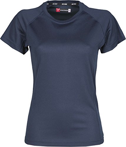 S.B.J - Sportland Damen Funktionsshirt/Laufshirt/Sportshirt Performance T-Shirt Navyblau, Gr. L von S.B.J - Sportland
